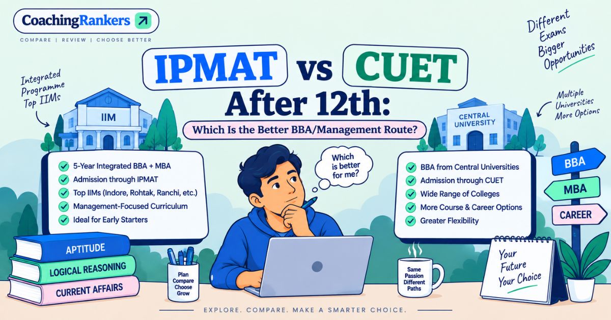 IPMAT vs CUET After 12th: Which Is the Better BBA/Management Route?